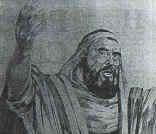 Artwork of a prophet, by Ken Tunell