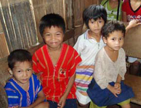 Thai children in school