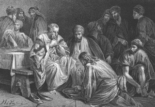 Jesus and his apostles