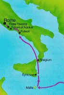 Map Paul to Rome