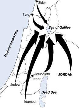 map of Israel