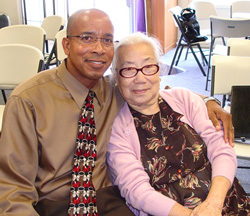 author and older woman